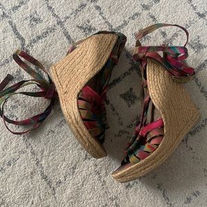 Sam Edelman Ankle strap wedges